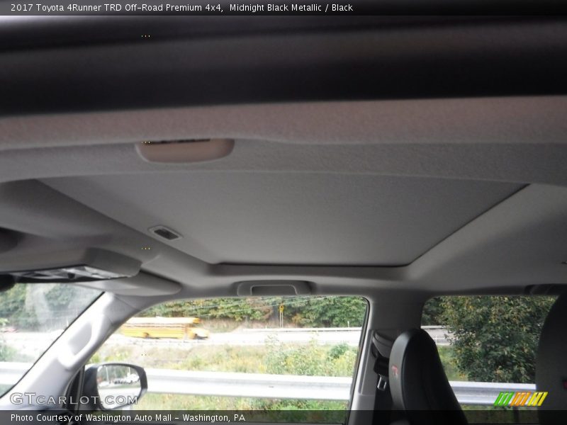 Midnight Black Metallic / Black 2017 Toyota 4Runner TRD Off-Road Premium 4x4