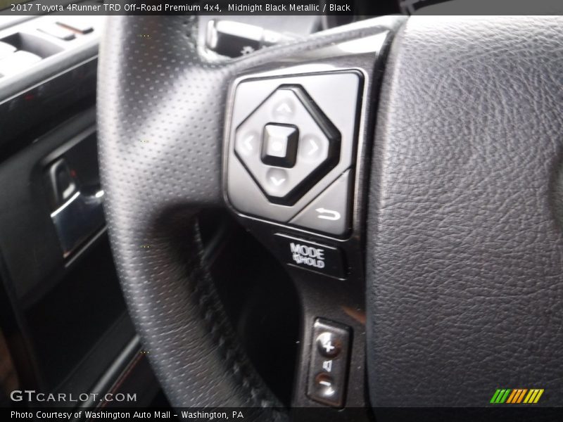 Midnight Black Metallic / Black 2017 Toyota 4Runner TRD Off-Road Premium 4x4