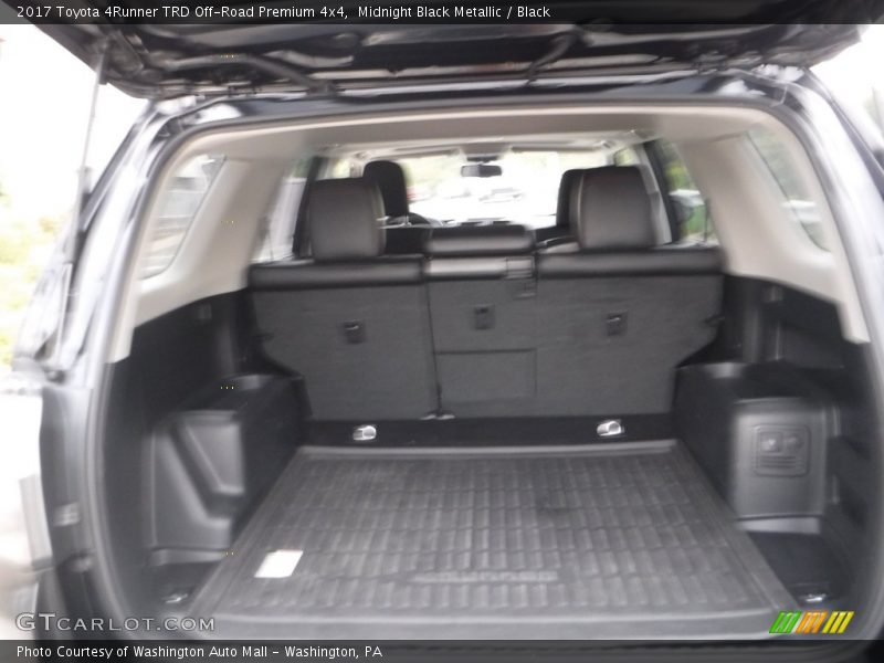 Midnight Black Metallic / Black 2017 Toyota 4Runner TRD Off-Road Premium 4x4