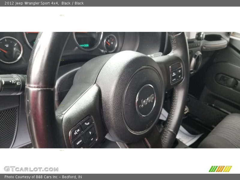 Black / Black 2012 Jeep Wrangler Sport 4x4