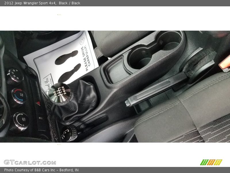 Black / Black 2012 Jeep Wrangler Sport 4x4