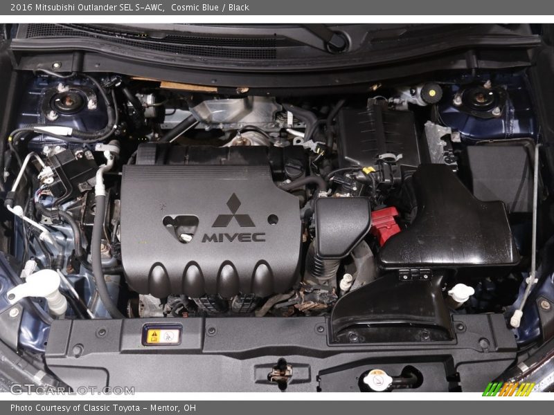  2016 Outlander SEL S-AWC Engine - 2.4 Liter MIVEC SOHC 16-Valve 4 Cylinder