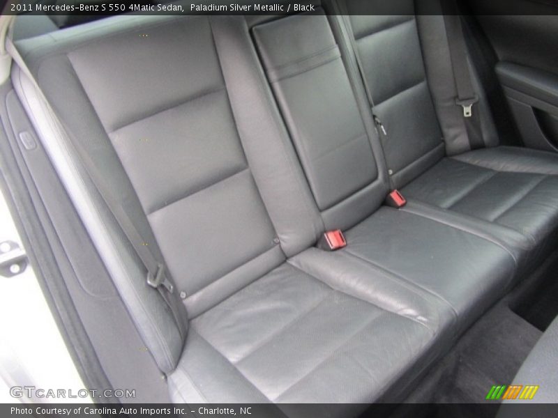 Paladium Silver Metallic / Black 2011 Mercedes-Benz S 550 4Matic Sedan
