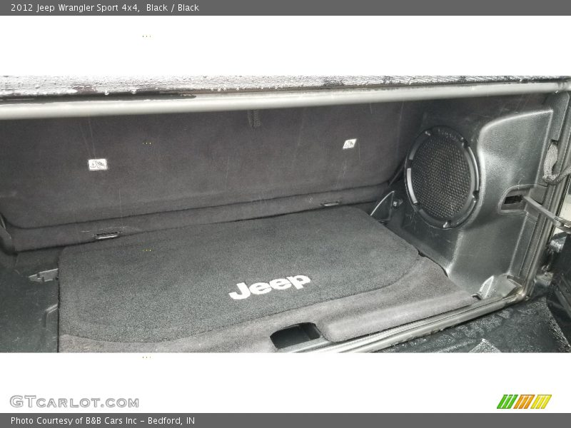 Black / Black 2012 Jeep Wrangler Sport 4x4