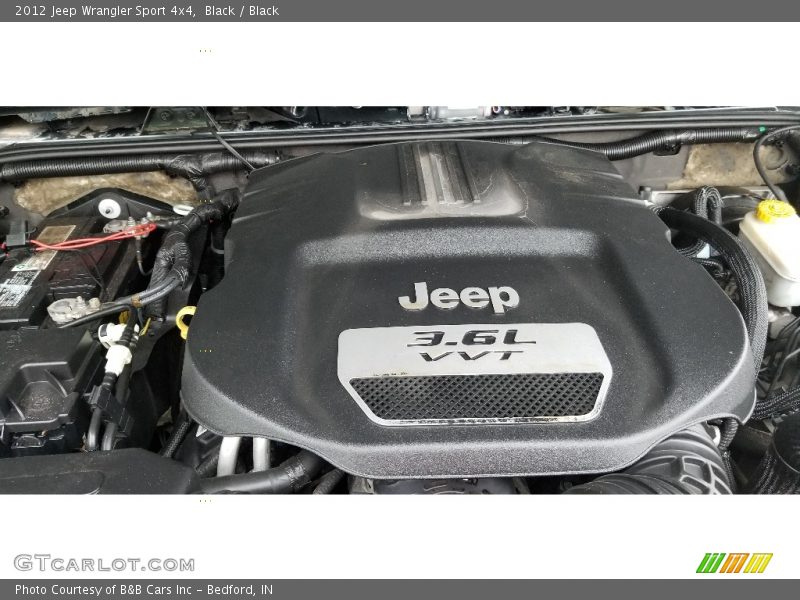 Black / Black 2012 Jeep Wrangler Sport 4x4
