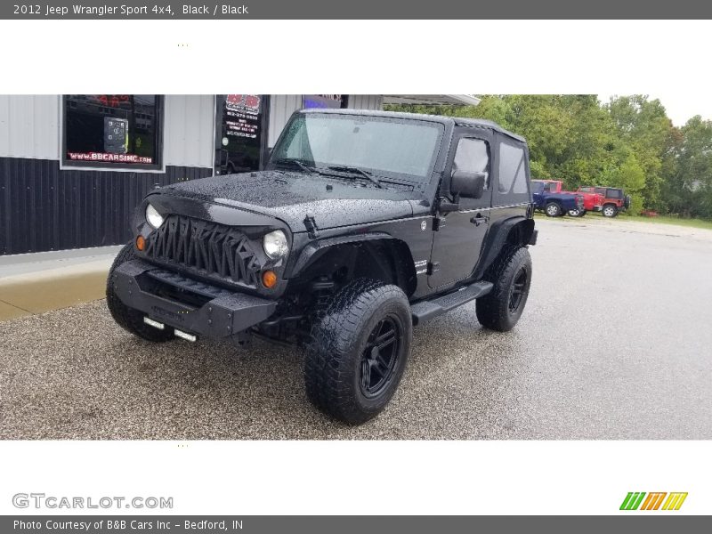 Black / Black 2012 Jeep Wrangler Sport 4x4