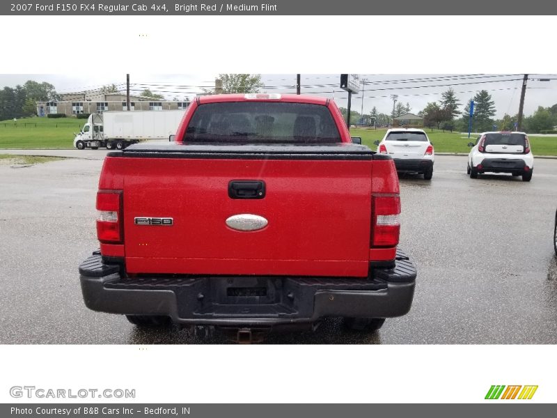Bright Red / Medium Flint 2007 Ford F150 FX4 Regular Cab 4x4