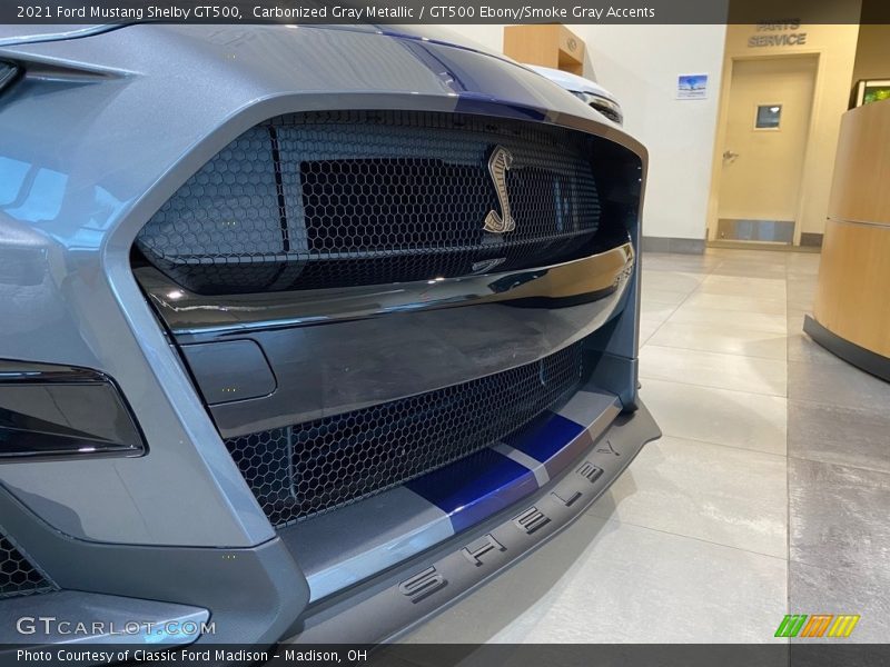 Carbonized Gray Metallic / GT500 Ebony/Smoke Gray Accents 2021 Ford Mustang Shelby GT500
