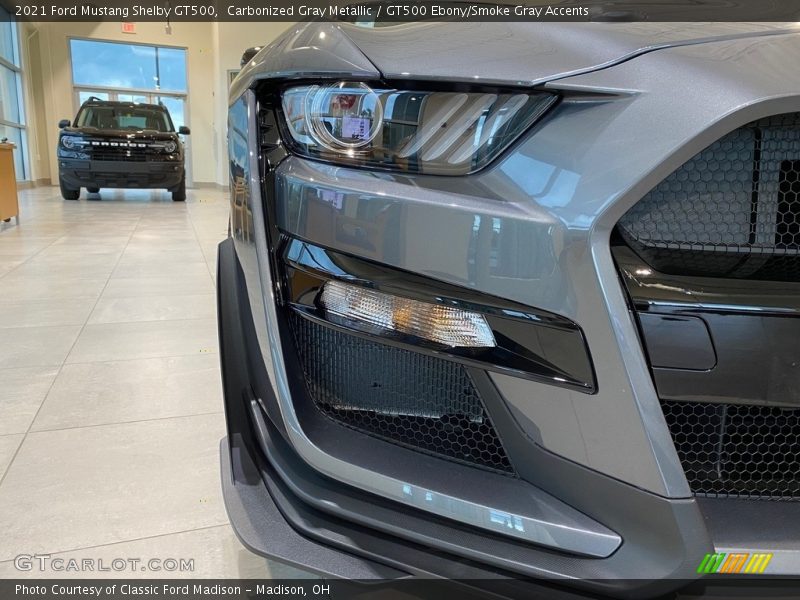 Carbonized Gray Metallic / GT500 Ebony/Smoke Gray Accents 2021 Ford Mustang Shelby GT500
