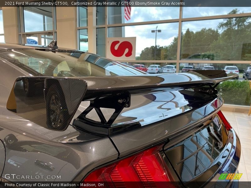 Carbonized Gray Metallic / GT500 Ebony/Smoke Gray Accents 2021 Ford Mustang Shelby GT500