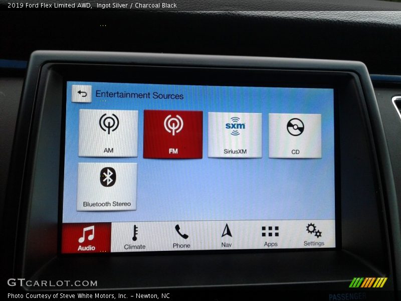 Ingot Silver / Charcoal Black 2019 Ford Flex Limited AWD