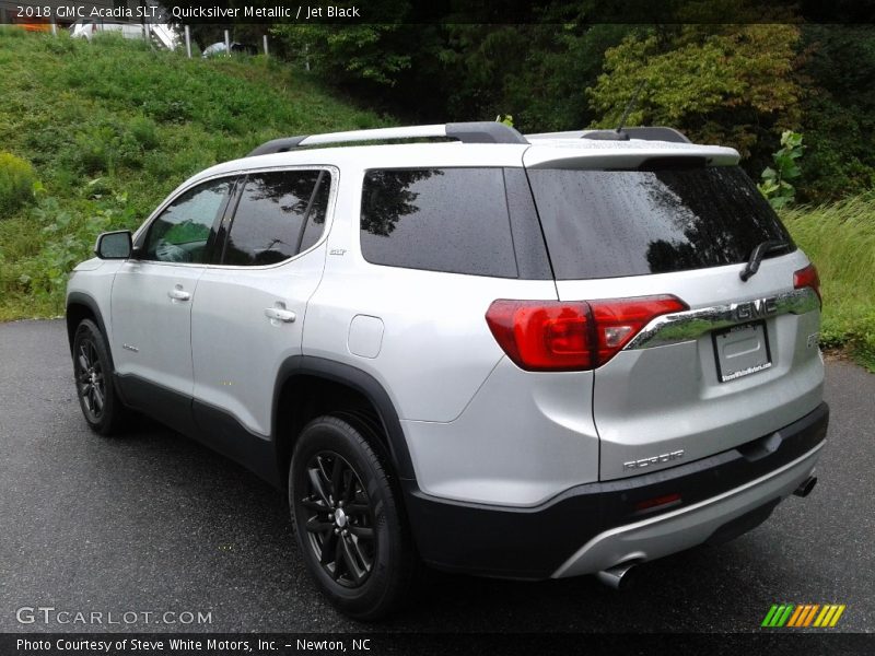 Quicksilver Metallic / Jet Black 2018 GMC Acadia SLT