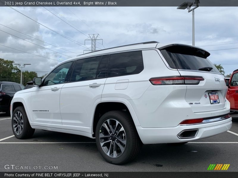 Bright White / Black 2021 Jeep Grand Cherokee L Overland 4x4
