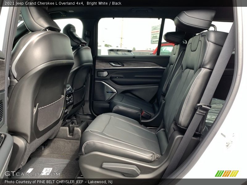Rear Seat of 2021 Grand Cherokee L Overland 4x4