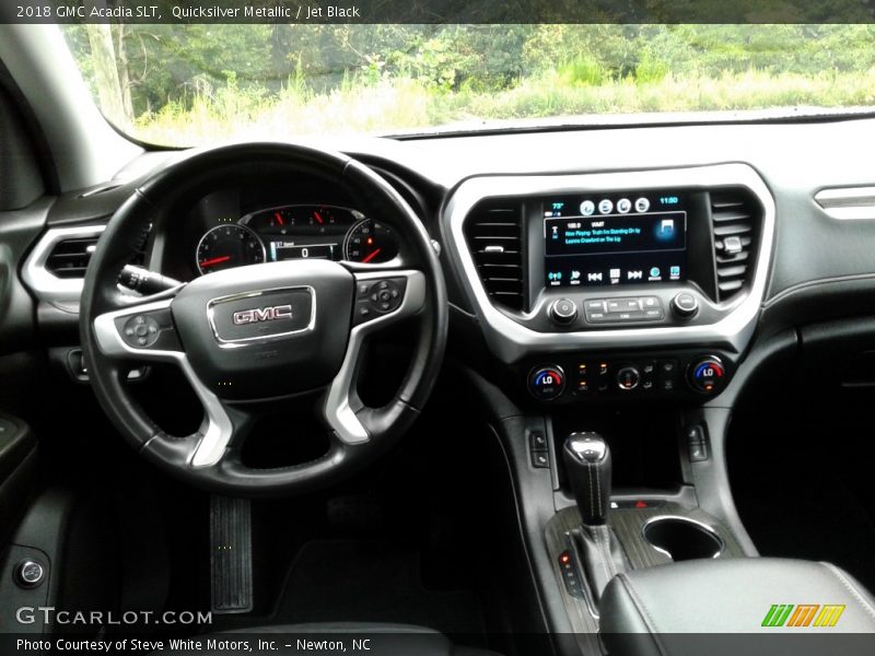 Dashboard of 2018 Acadia SLT