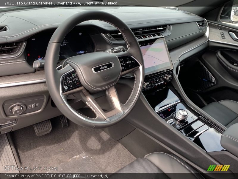 Dashboard of 2021 Grand Cherokee L Overland 4x4