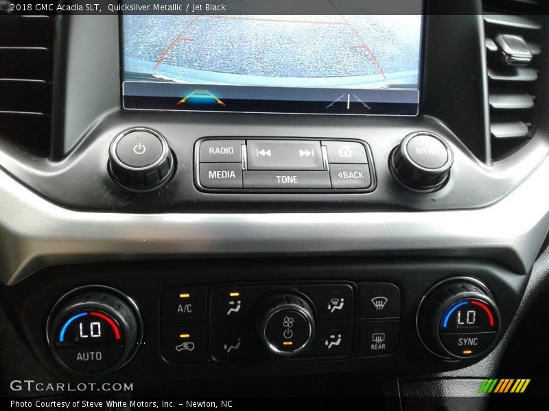 Controls of 2018 Acadia SLT