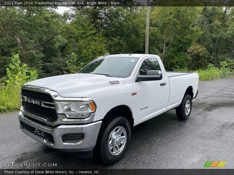 Bright White / Black 2022 Ram 2500 Tradesman Regular Cab 4x4