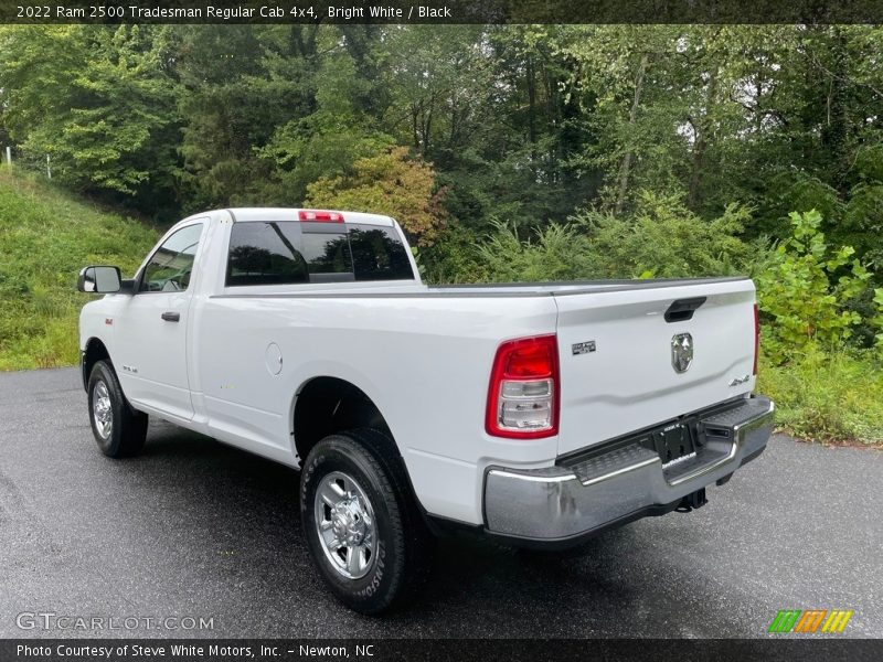 Bright White / Black 2022 Ram 2500 Tradesman Regular Cab 4x4