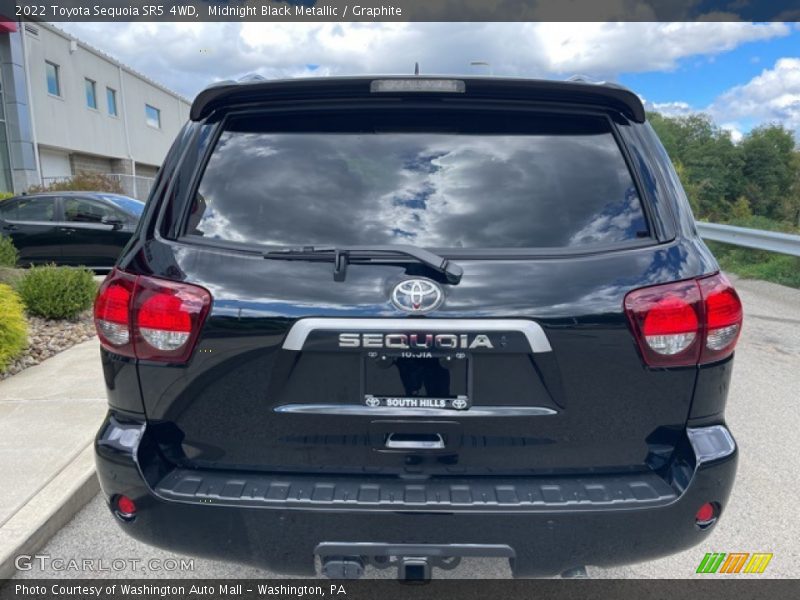 Midnight Black Metallic / Graphite 2022 Toyota Sequoia SR5 4WD