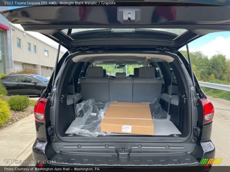  2022 Sequoia SR5 4WD Trunk