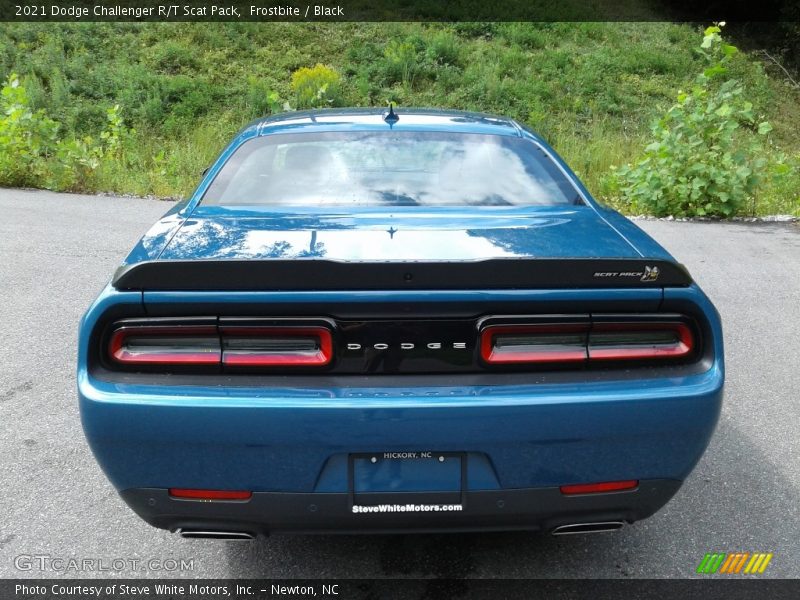 Frostbite / Black 2021 Dodge Challenger R/T Scat Pack