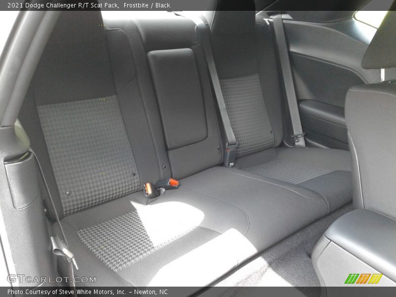 Rear Seat of 2021 Challenger R/T Scat Pack