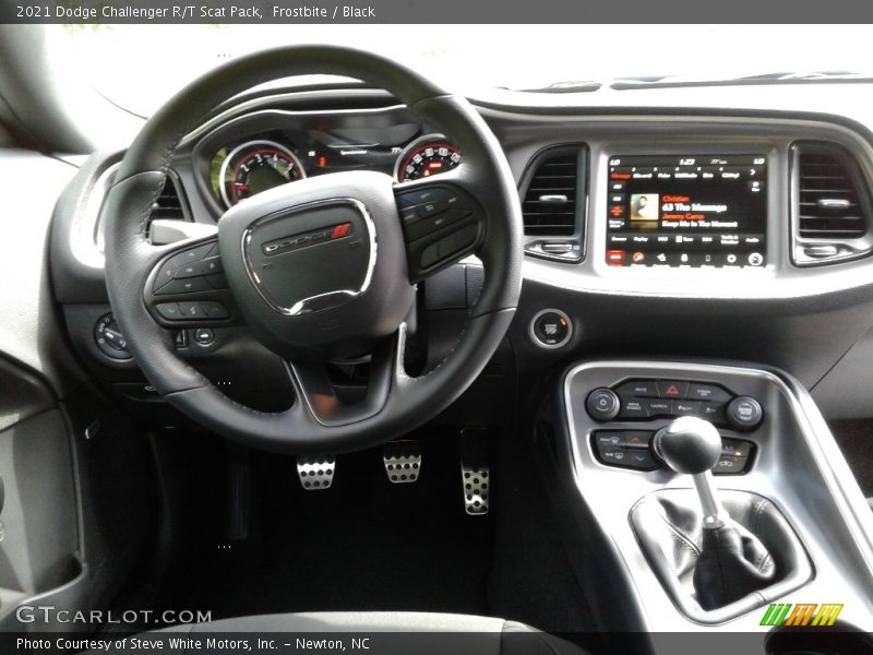 Dashboard of 2021 Challenger R/T Scat Pack