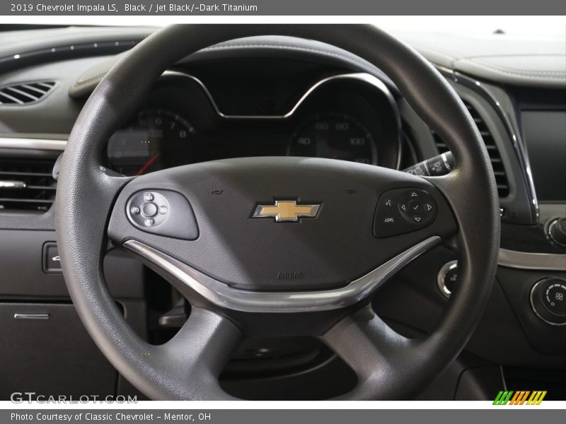 Black / Jet Black/­Dark Titanium 2019 Chevrolet Impala LS