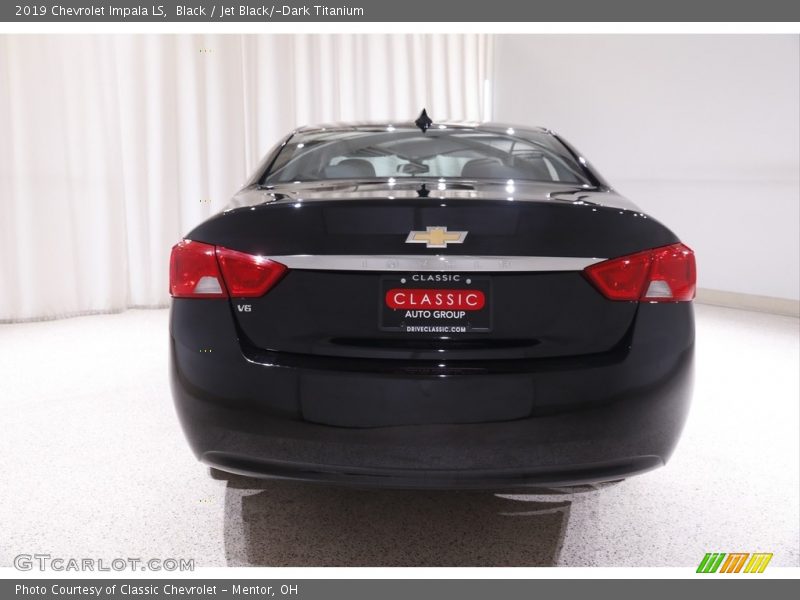 Black / Jet Black/­Dark Titanium 2019 Chevrolet Impala LS
