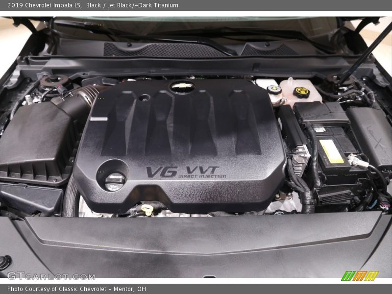 Black / Jet Black/­Dark Titanium 2019 Chevrolet Impala LS