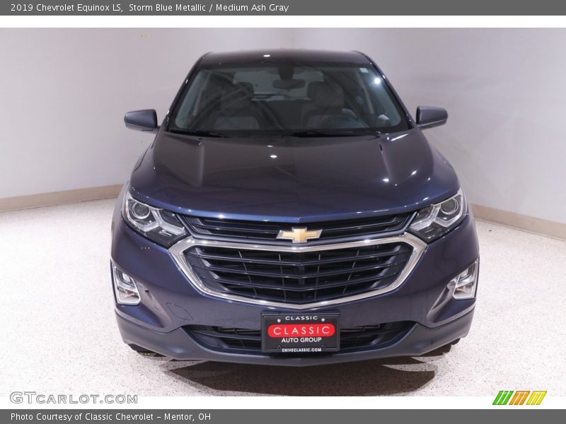 Storm Blue Metallic / Medium Ash Gray 2019 Chevrolet Equinox LS