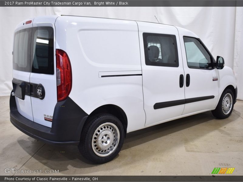 Bright White / Black 2017 Ram ProMaster City Tradesman Cargo Van