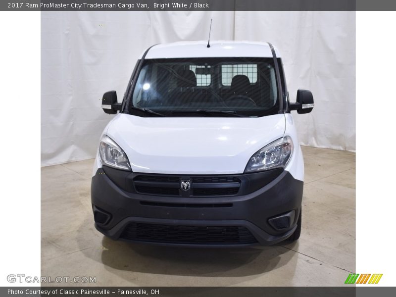 Bright White / Black 2017 Ram ProMaster City Tradesman Cargo Van