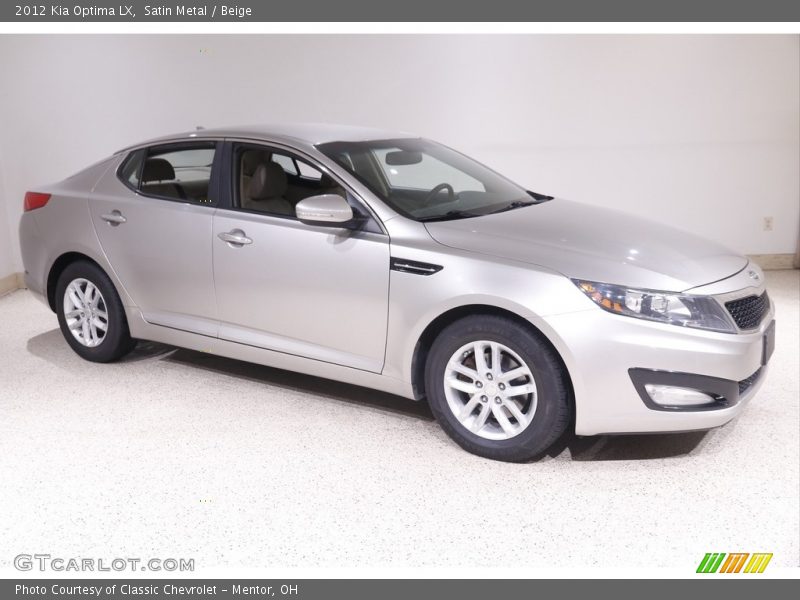 Satin Metal / Beige 2012 Kia Optima LX