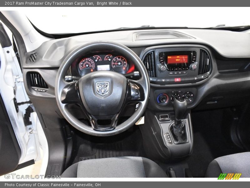 Bright White / Black 2017 Ram ProMaster City Tradesman Cargo Van