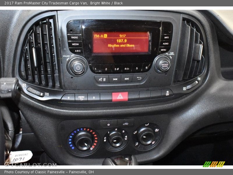Bright White / Black 2017 Ram ProMaster City Tradesman Cargo Van