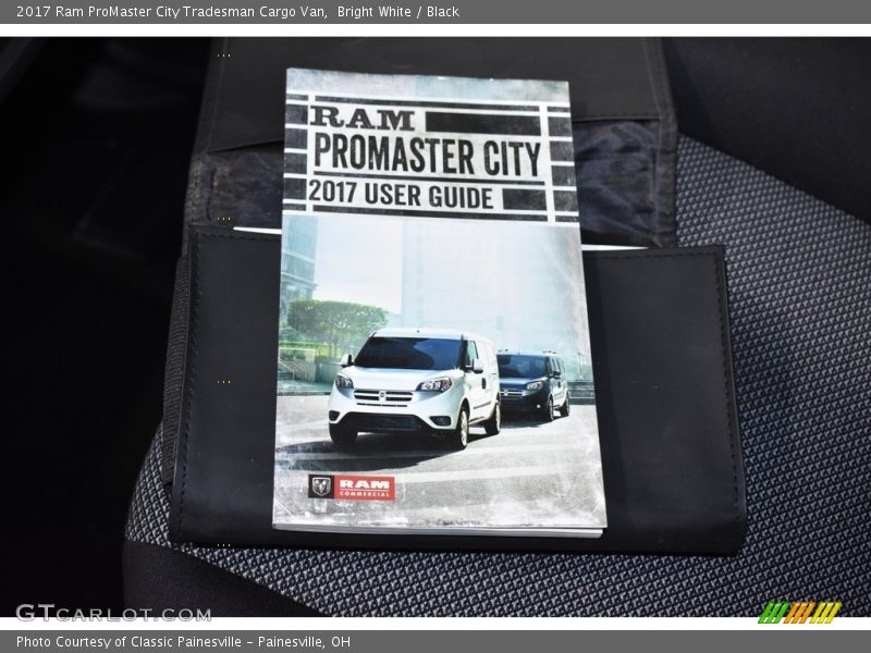 Bright White / Black 2017 Ram ProMaster City Tradesman Cargo Van