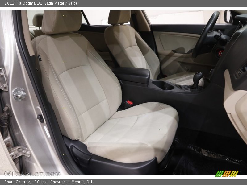 Satin Metal / Beige 2012 Kia Optima LX