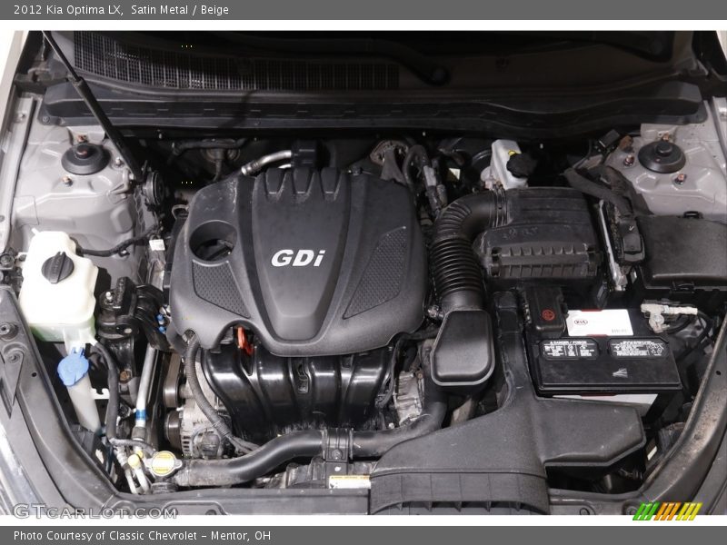Satin Metal / Beige 2012 Kia Optima LX