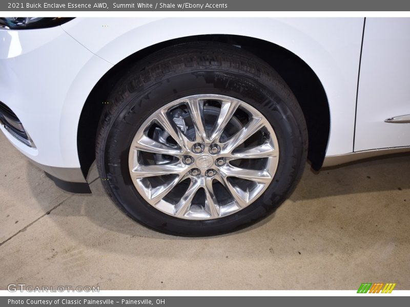 Summit White / Shale w/Ebony Accents 2021 Buick Enclave Essence AWD