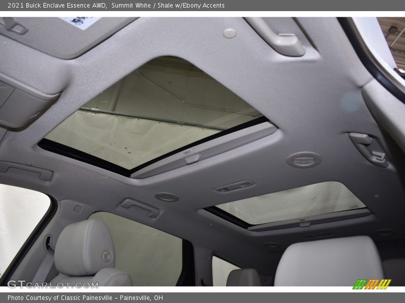 Summit White / Shale w/Ebony Accents 2021 Buick Enclave Essence AWD