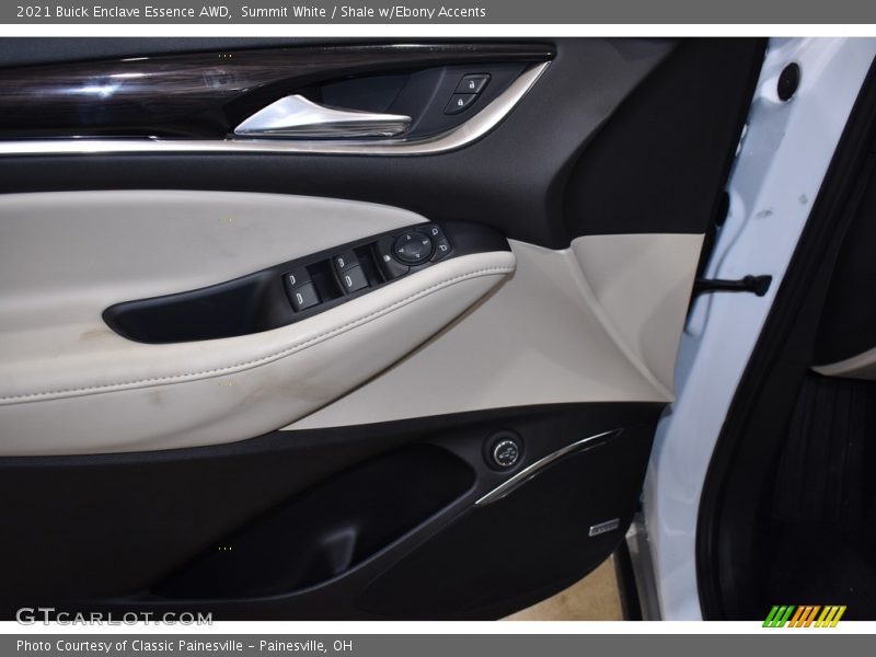 Summit White / Shale w/Ebony Accents 2021 Buick Enclave Essence AWD