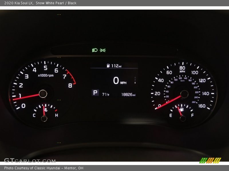 Snow White Pearl / Black 2020 Kia Soul LX