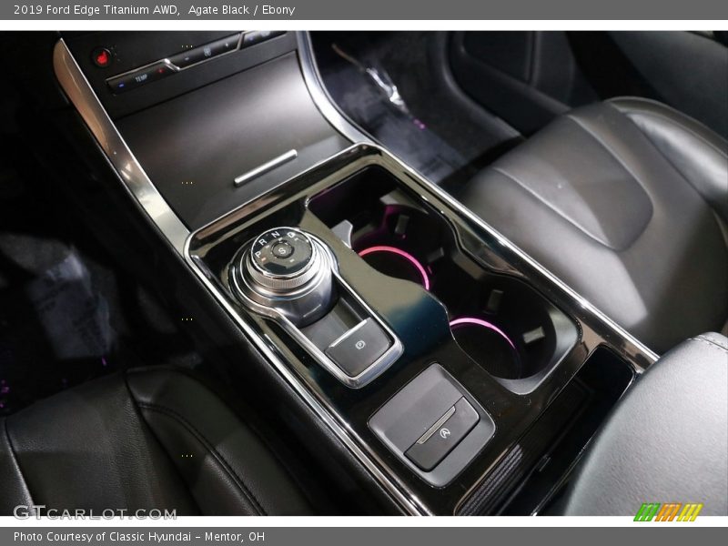 Agate Black / Ebony 2019 Ford Edge Titanium AWD