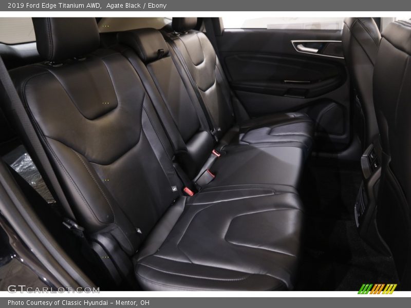 Agate Black / Ebony 2019 Ford Edge Titanium AWD