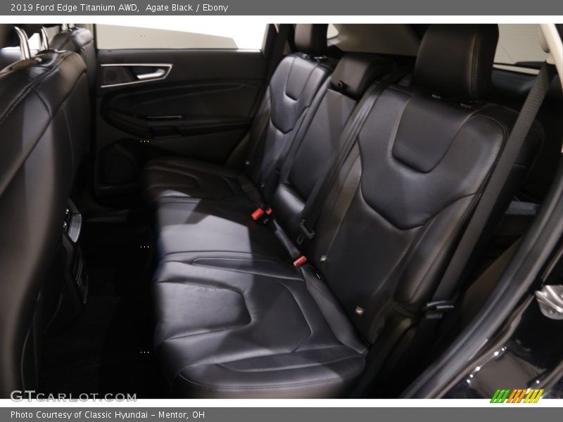 Agate Black / Ebony 2019 Ford Edge Titanium AWD