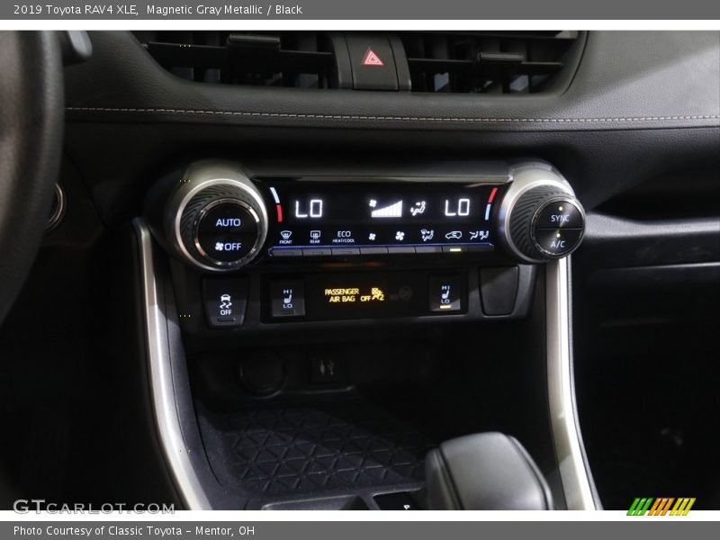 Magnetic Gray Metallic / Black 2019 Toyota RAV4 XLE