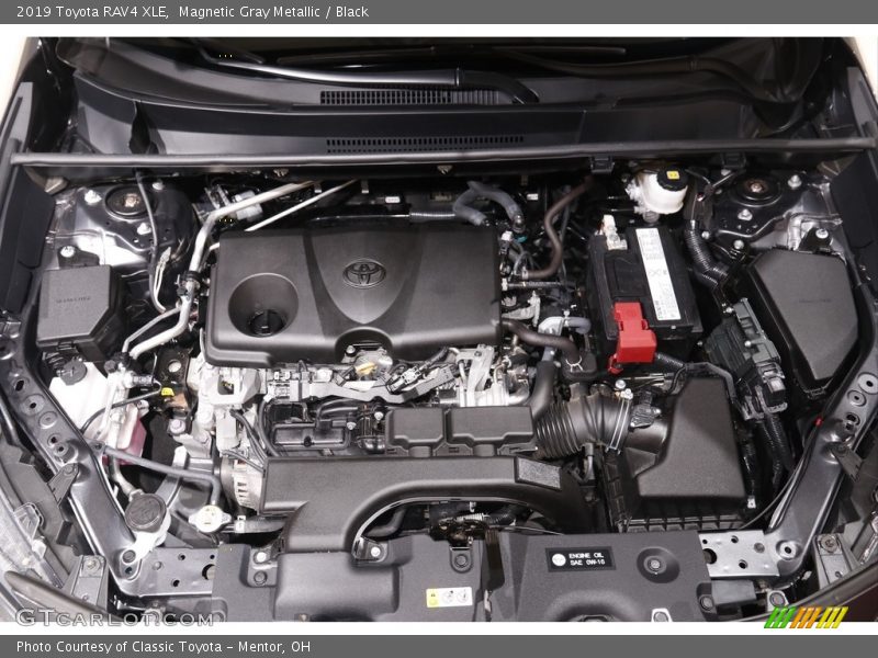 Magnetic Gray Metallic / Black 2019 Toyota RAV4 XLE