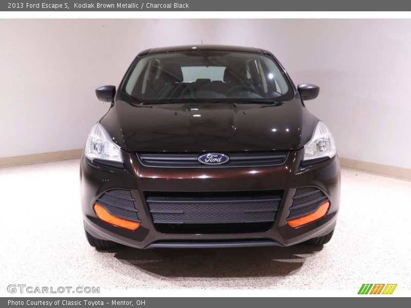 Kodiak Brown Metallic / Charcoal Black 2013 Ford Escape S